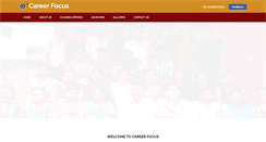 Desktop Screenshot of careerfocus.in